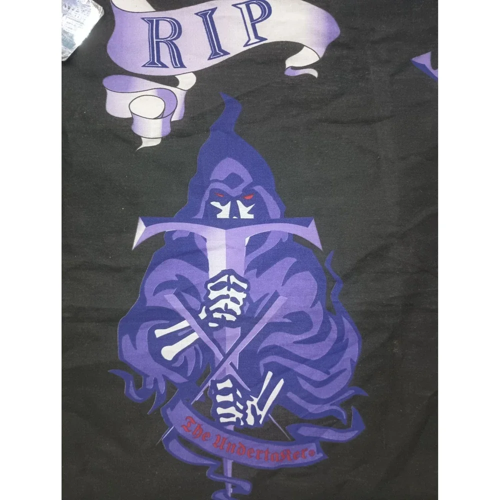 VINTAGE WWF WORLD WRESTLING FEDERATION THE UNDERTAKER TITAN SPORTS BANDANA NWT